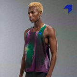 NEDAO Men's QiFlow Racing Singlet One Cut (Special Print Edition)