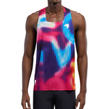 NEDAO MEN'S QIFLOW RACING SINGLET - SPECIAL PRINT EDITION