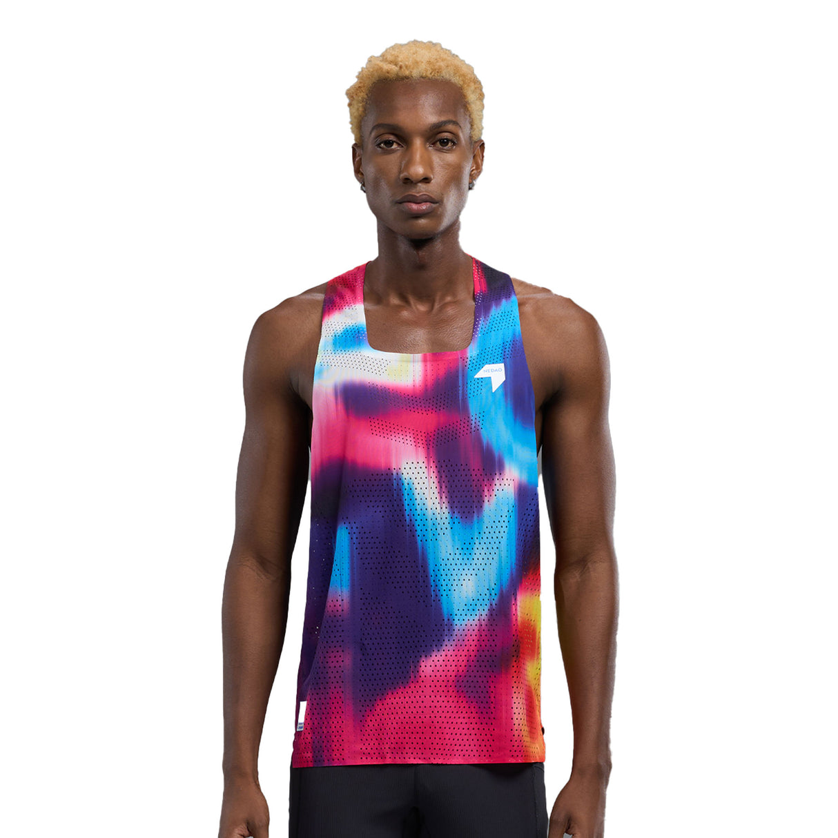 NEDAO MEN'S QIFLOW RACING SINGLET - SPECIAL PRINT EDITION