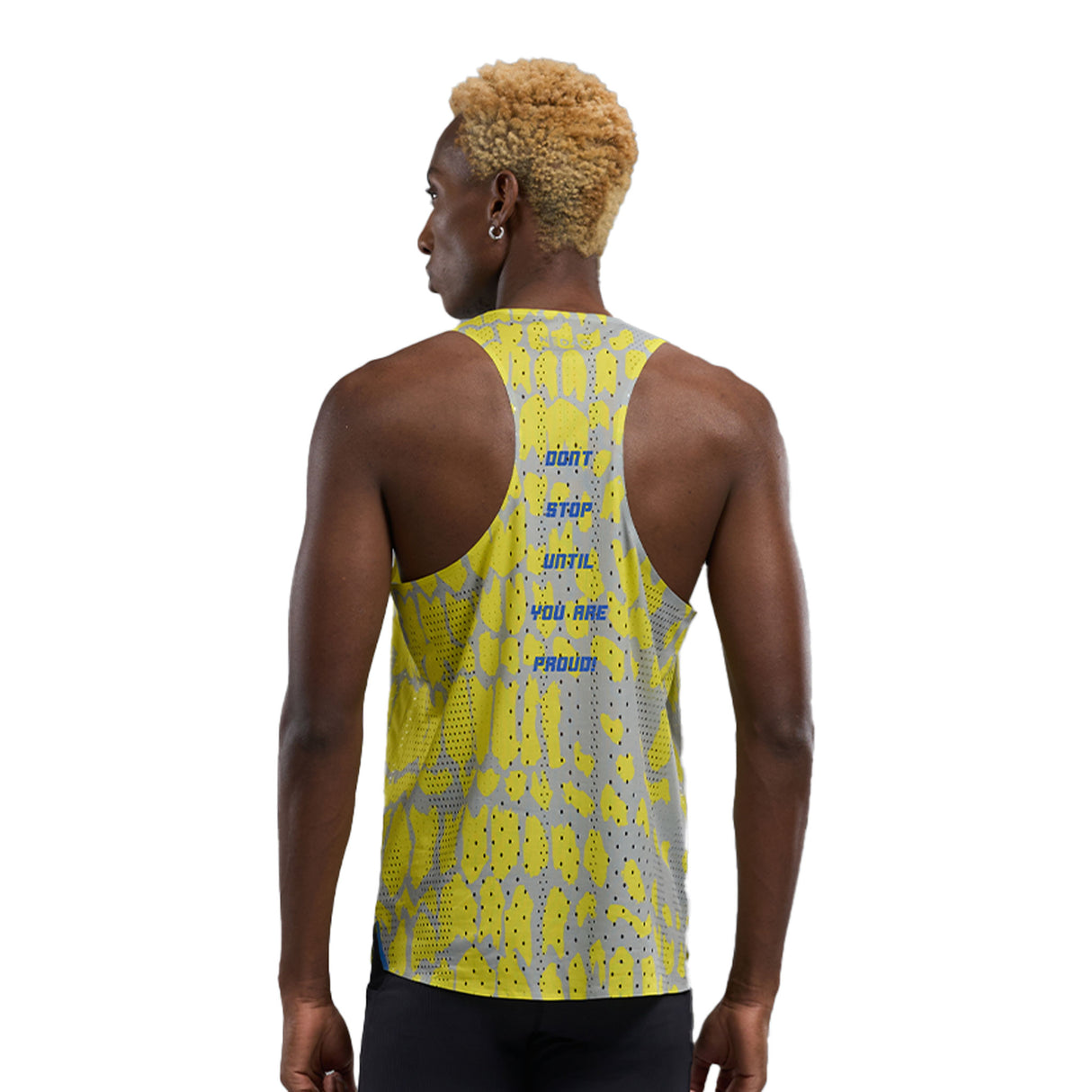 NEDAO MEN'S QIFLOW RACING SINGLET - SPECIAL PRINT EDITION