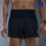 NEDAO MEN'S STORAGE RUNNING SHORTS POWERPOUCH 4" #LINING