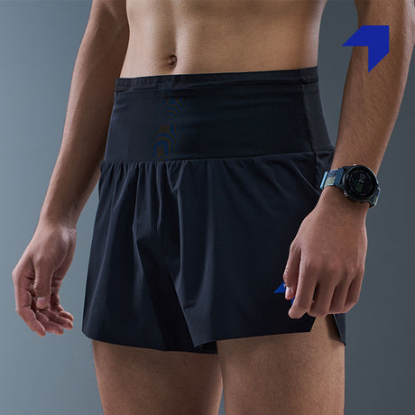 NEDAO MEN'S STORAGE RUNNING SHORTS POWERPOUCH 4" #LINING