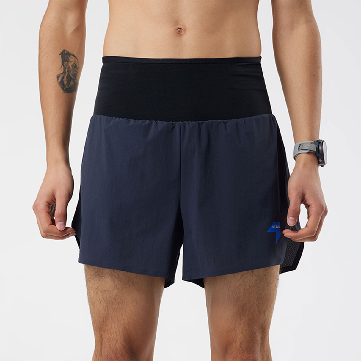 NEDAO Men's Running Shorts Trail Master Power Pouch