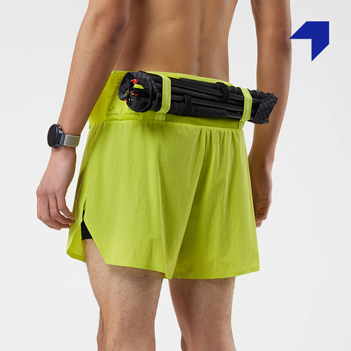 NEDAO Men's Running Shorts Trail Master Power Pouch