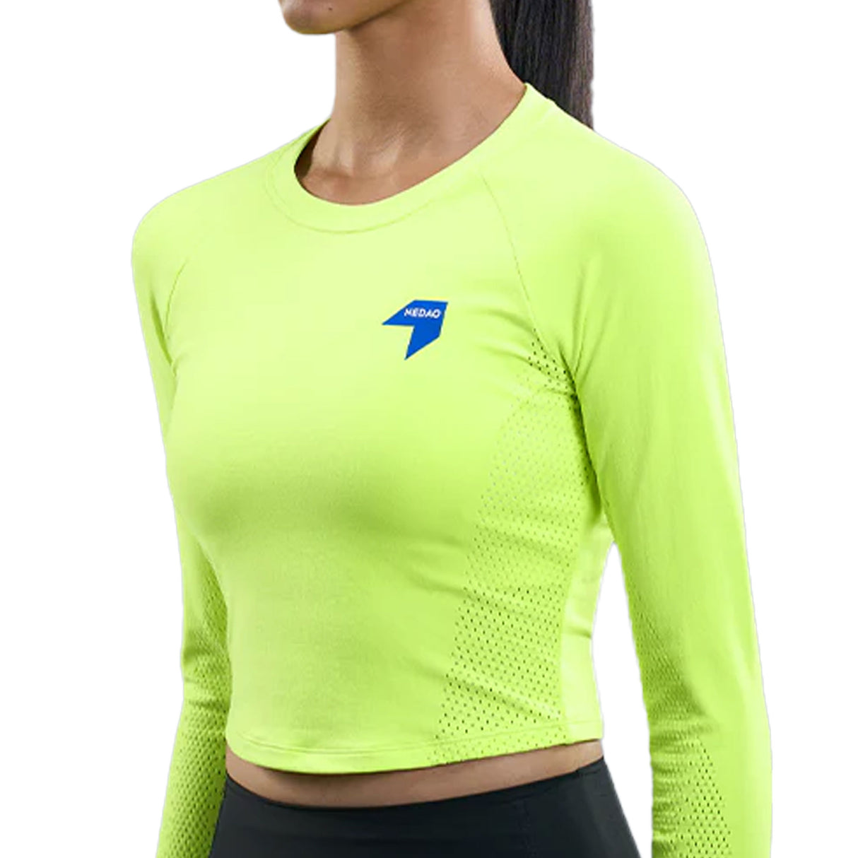 NEDAO WOMEN'S QIFLOW FITTED CREW LONG SLEEVE