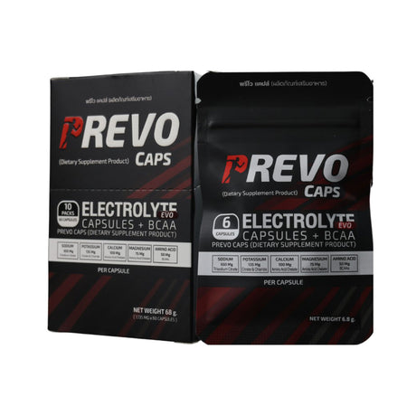 PREVO CAPS ELECTROLYTE CAPSULES + BCAA
