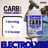 PROENGY CARB POWDER SHAKE + ELECTROLYTE 1000g.