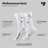 PERSONALBEST PERFORMANCE SOCK - CREW - APRIL FOOL'S DAY 2026 LIMITED EDITION