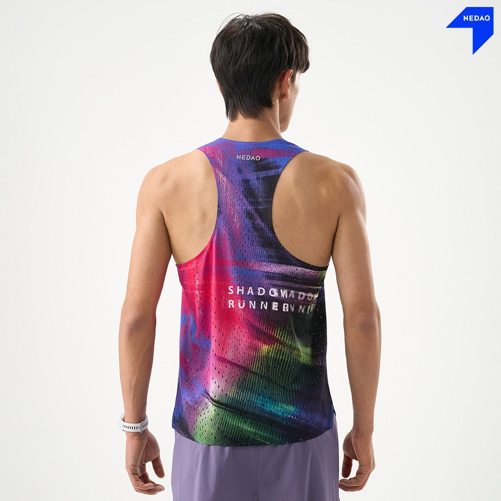 NEDAO 2026 MEN'S QIFLOW RACING SINGLET V5.0 - VORTEX