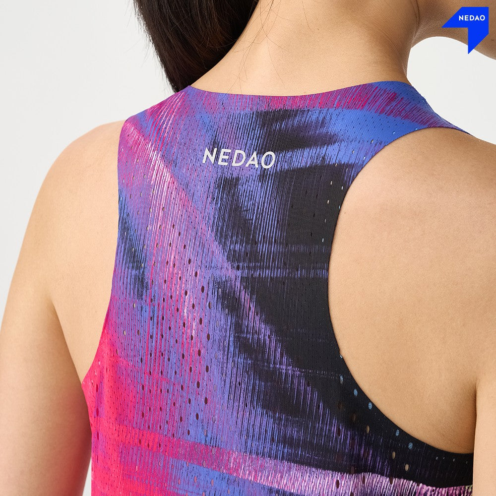 NEDAO 2026 WOMEN'S QIFLOW RACING SINGLET V5.0 - VORTEX