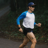 SCSL UNISEX 3/4 SLEEVE TEE - SCSL RUNNING BLOOM RAGLAN