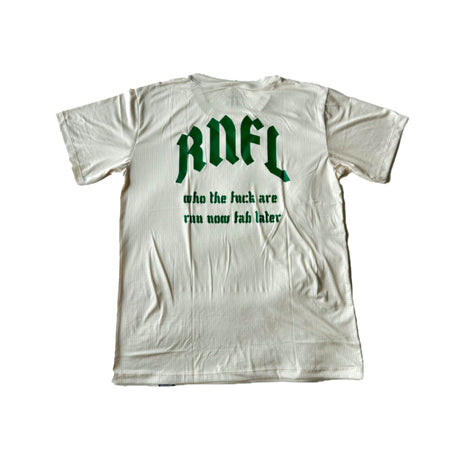 SCSL UNISEX TEE - SCSL x RNFL WHO THE F* GREEN