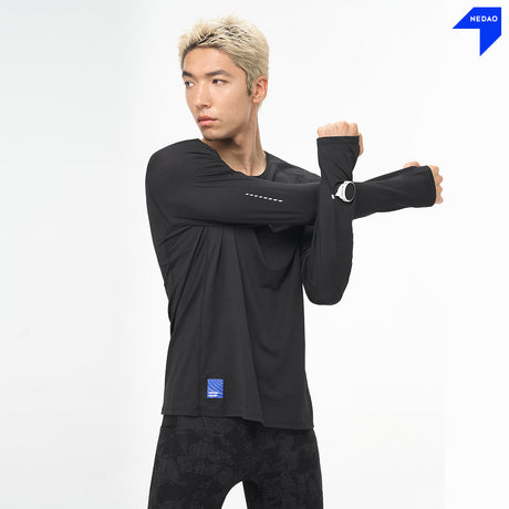 NEDAO 2026 MEN'S SWIFTBREEZE REFLECTIVE RUNNING LONG SLEEVE