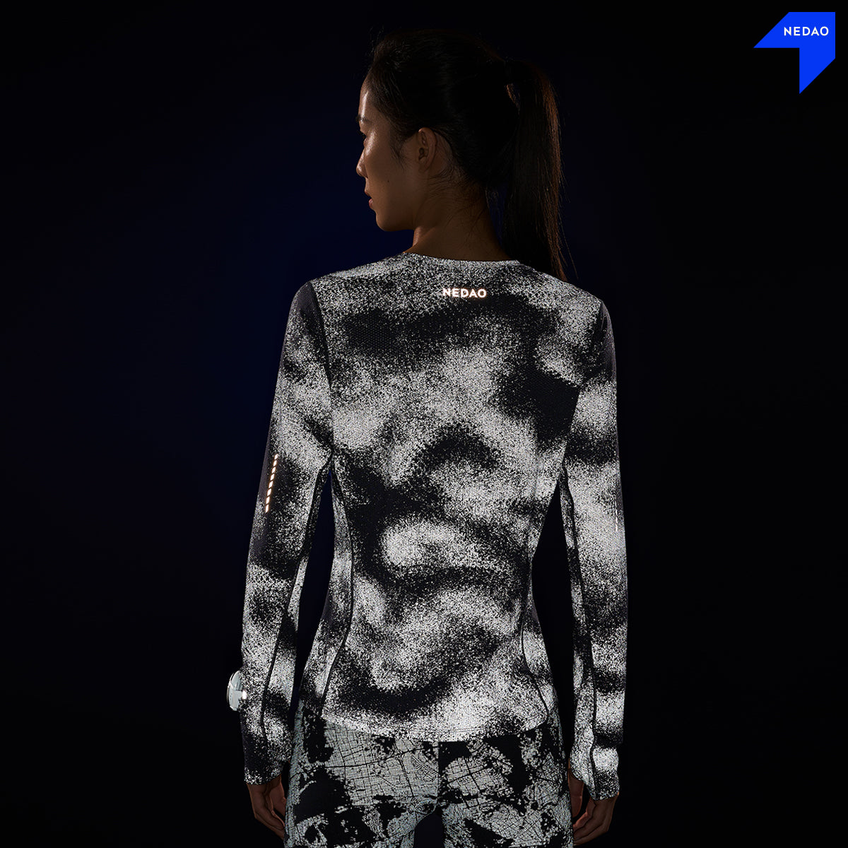 NEDAO 2026 WOMEN'S SWIFTBREEZE REFLECTIVE RUNNING LONG SLEEVE