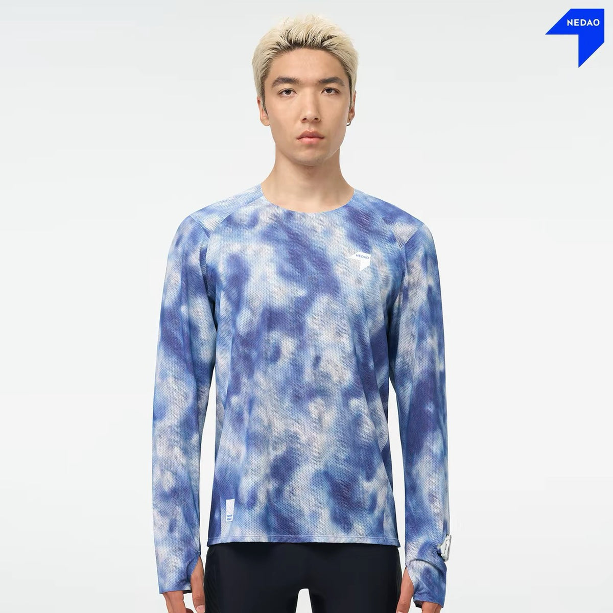 NEDAO 2026 MEN'S SWIFTBREEZE RUNNING LONG SLEEVE - VORTEX