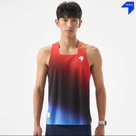 NEDAO 2026 MEN'S QIFLOW RACING SINGLET V5.0 - VORTEX