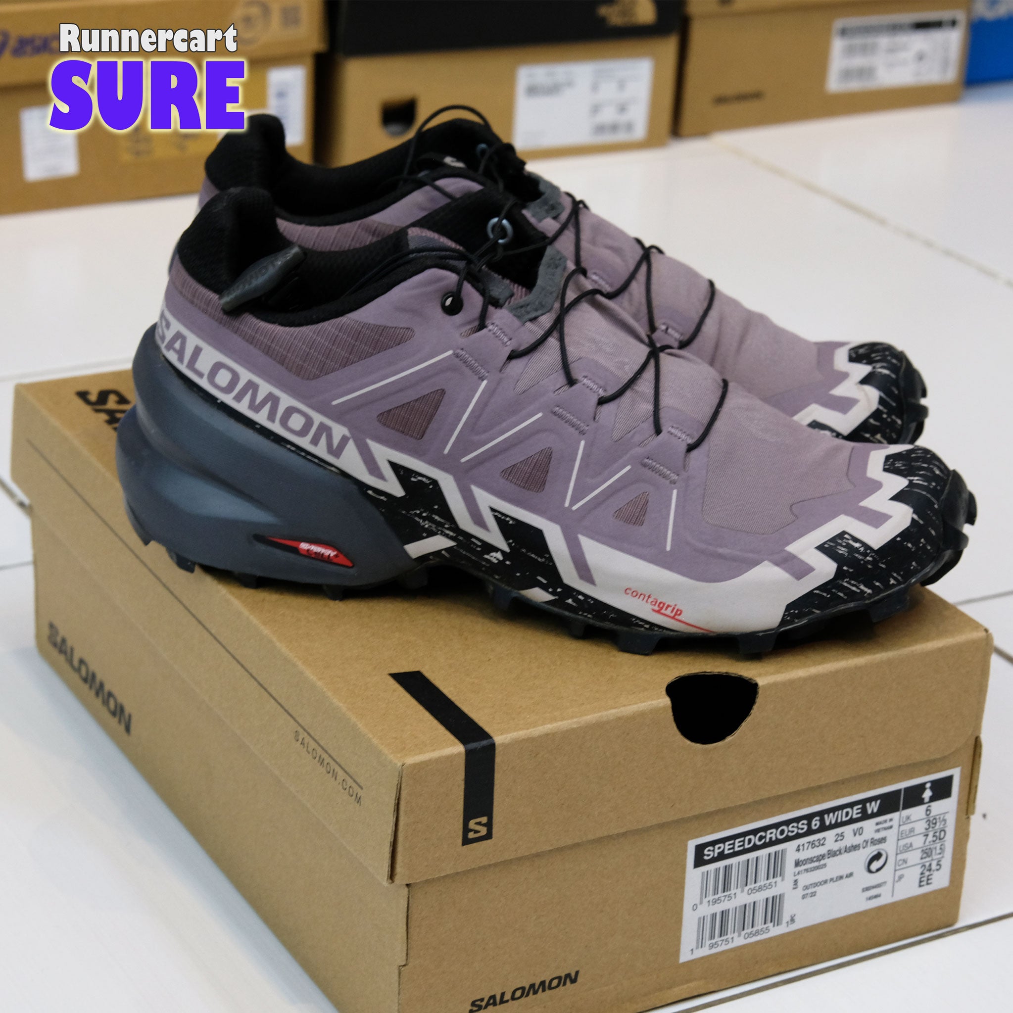 Salomon speedcross womens size on sale 6