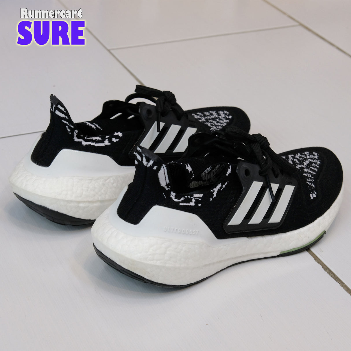 Sure_Adidas Women Ultraboost 23(Black), Size 7.5US