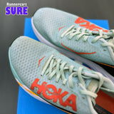 Sure_ Hoka Rocket X (Eggshell Blue/Black),Size 10.5US