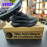 Sure_ Nike Women ACG Mountain Fly Gore-Tex (Black Black - Dark Grey) ,Size 7.5US