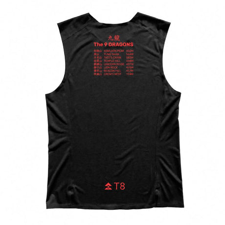 T8 MEN TRAIL TANK - THE 9 DRAGONS