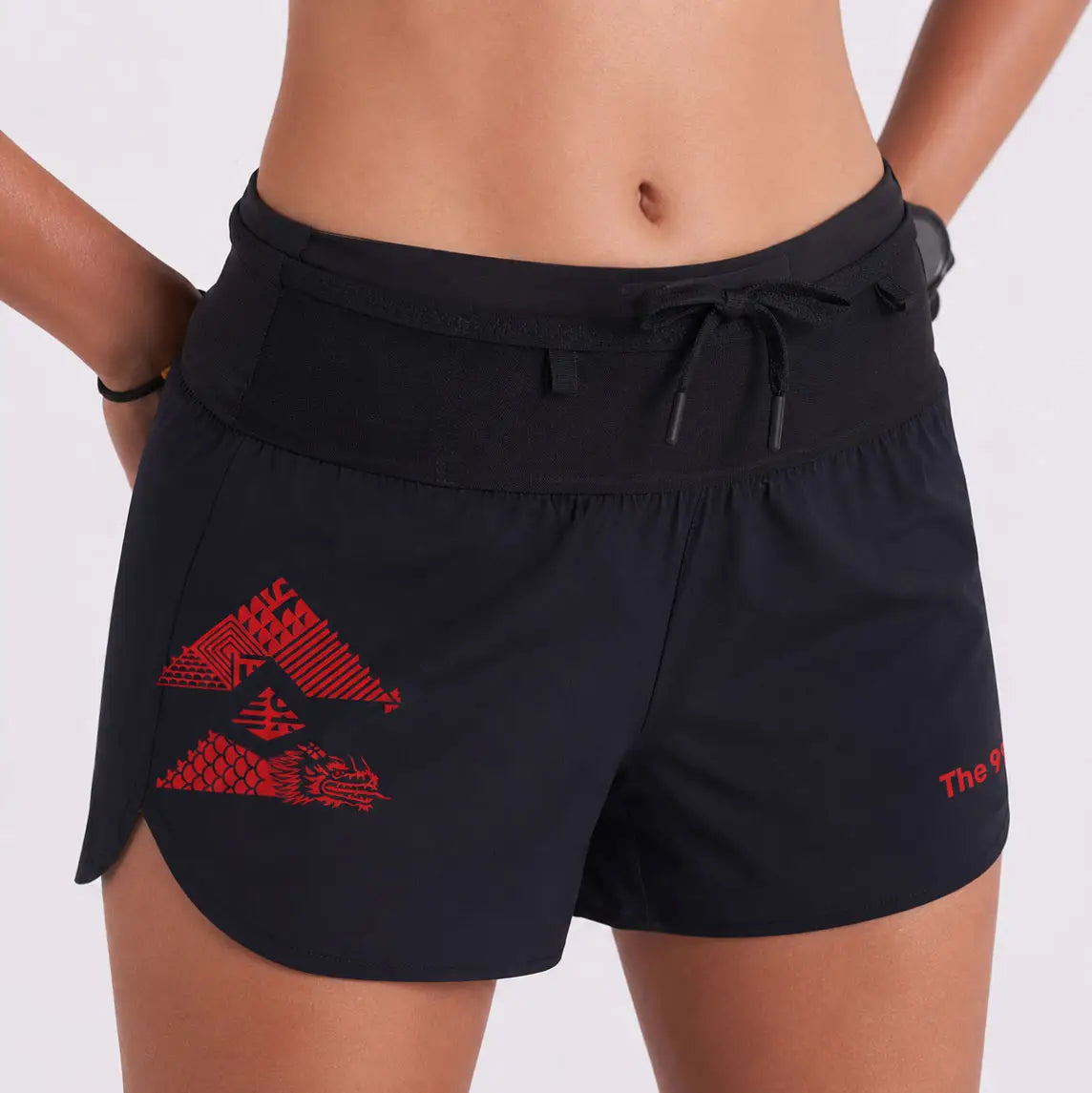 T8 WOMEN SHERPA SHORTS - V2 - THE 9 DRAGONS