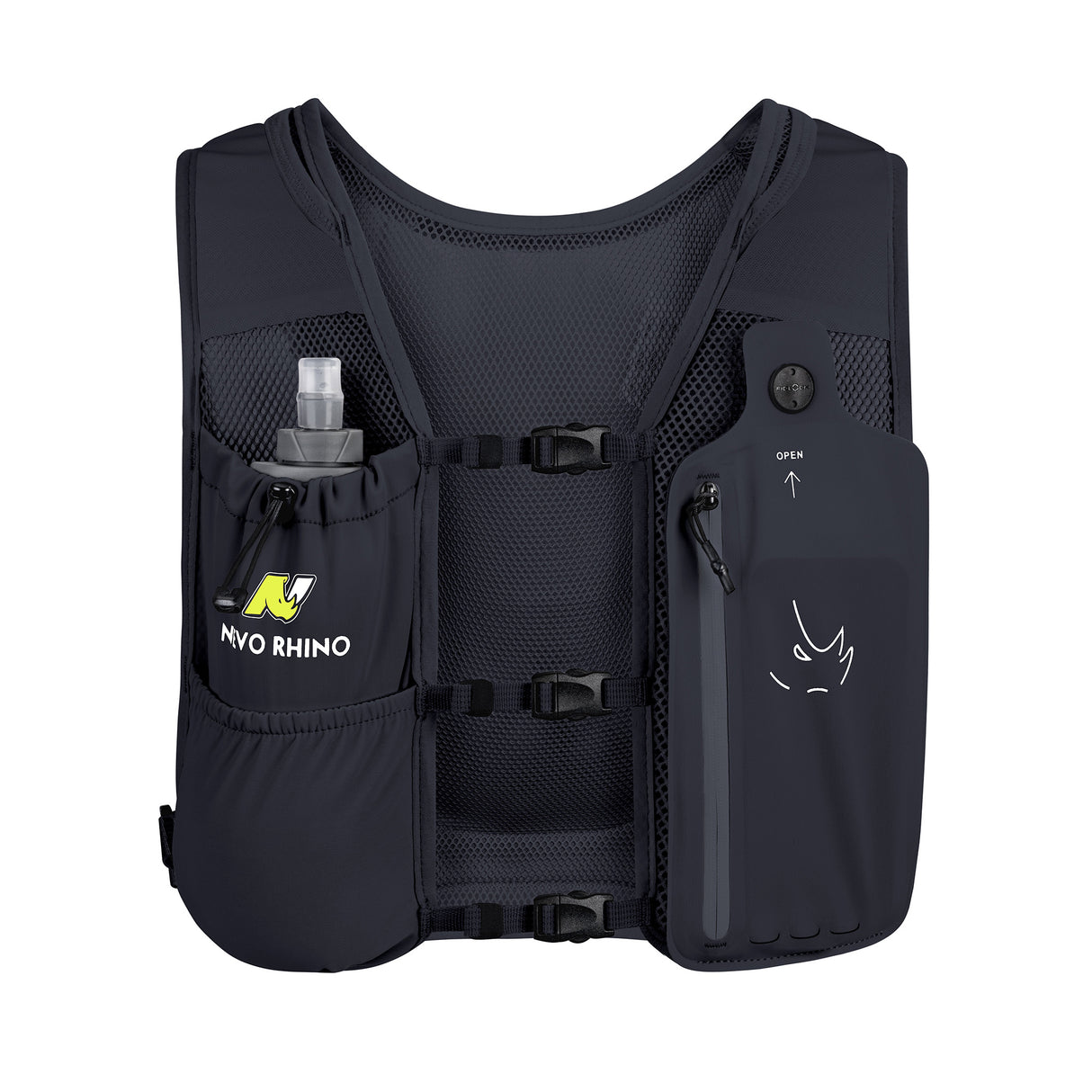 NEVO RHINO TOUCH 5L VEST [WITH SOFT FLASK 350ML*1] #9281