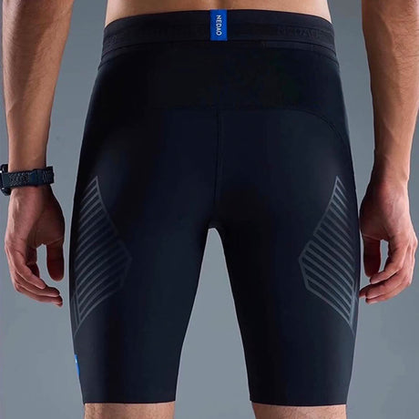 NEDAO MEN'S POWERCORE COMPRESSION HALF TIGHTS