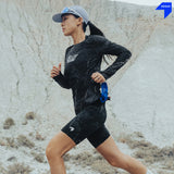 NEDAO WOMEN'S RUNNING LONG SLEEVE SHIRT - ROCKY ROAD LIMITED EDITION