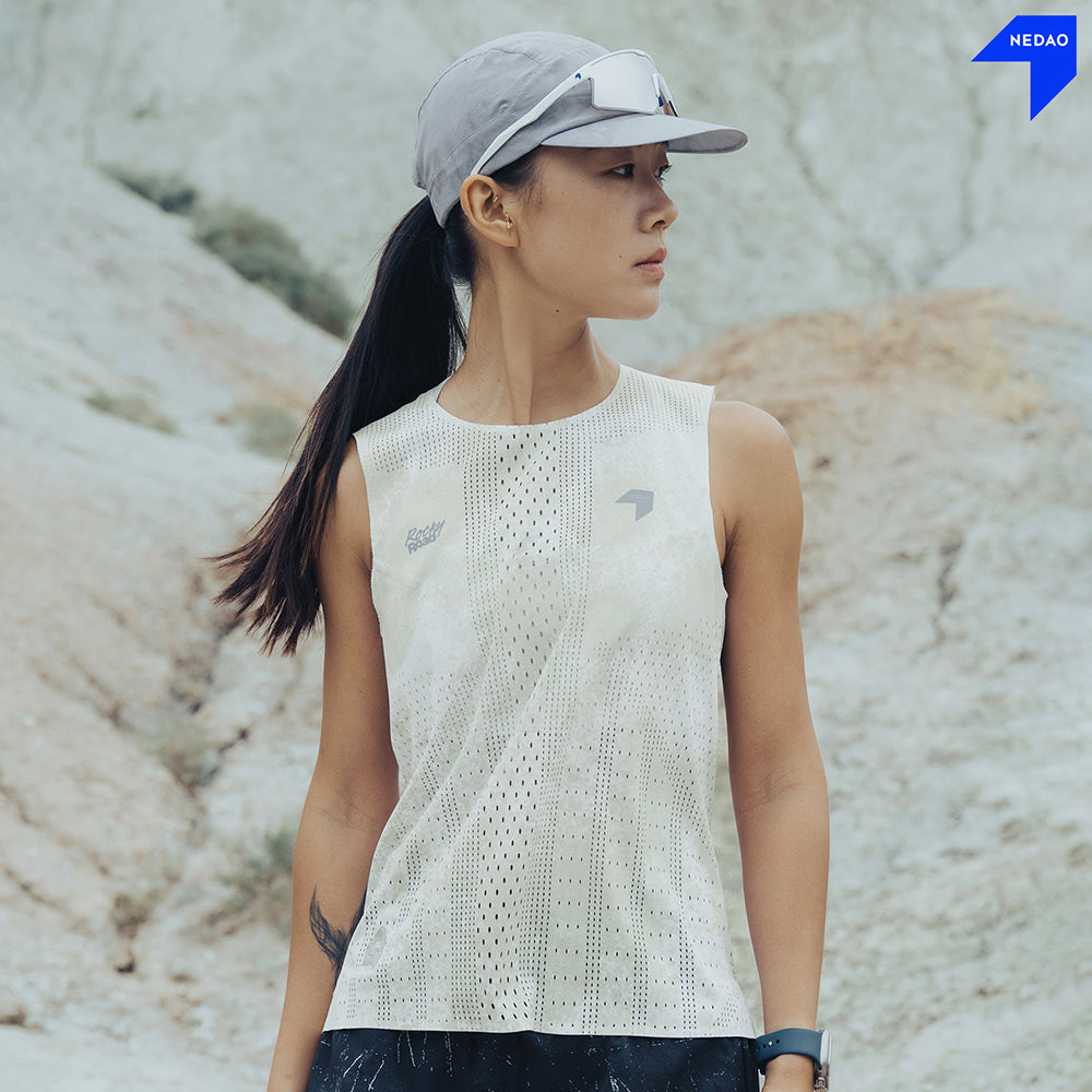 NEDAO WOMEN'S QIFLOW SLEEVELESS SHIRT V5.0 - ROCKY ROAD LIMITED EDITION