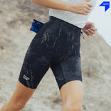 NEDAO WOMEN'S TRAIL HALF TIGHTS - 1/2 LENGTH - ROCKY ROAD LIMITED EDITION