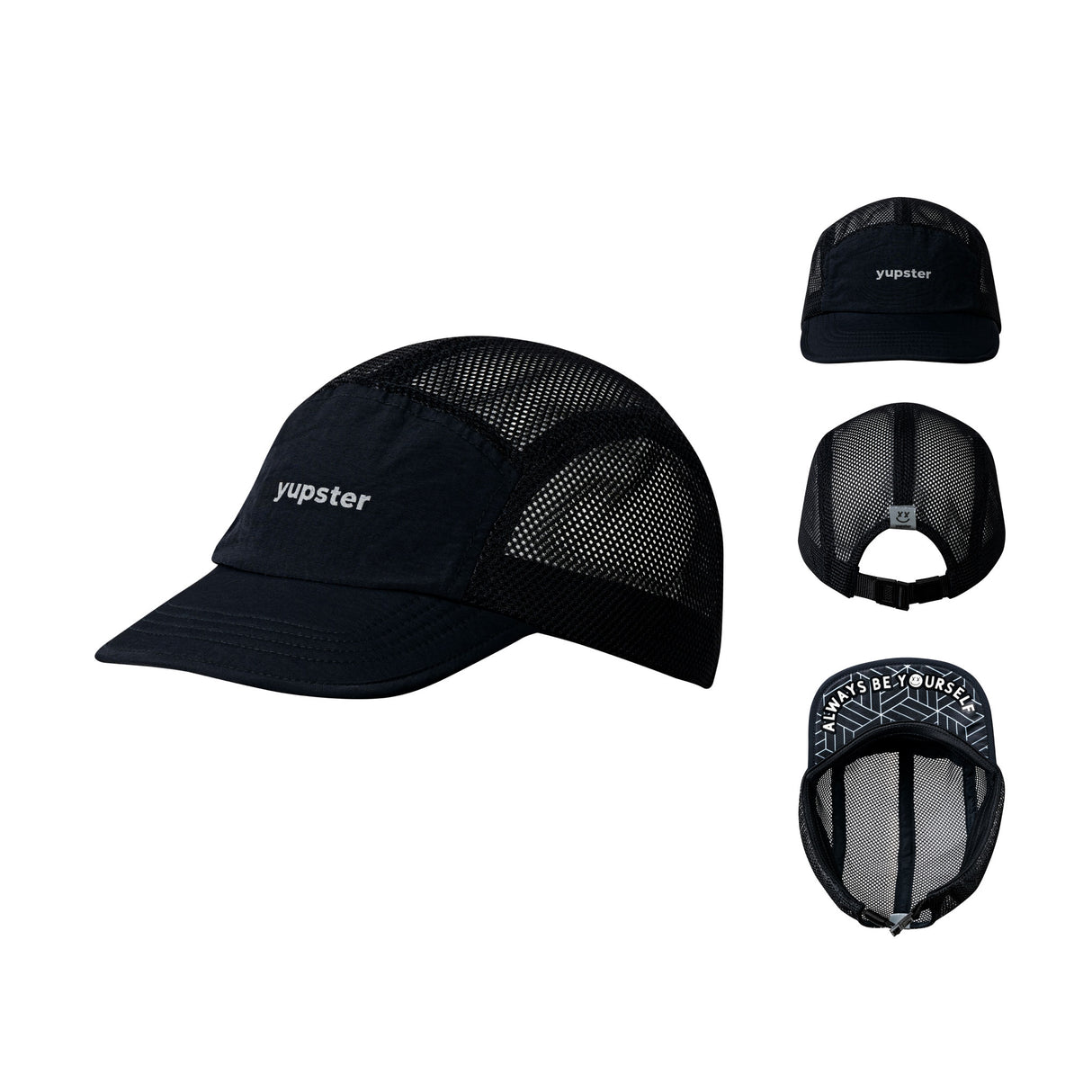 YUPSTER DUCKBILL CAP 5 PANELS - DARKNESS 24 COLLECTION