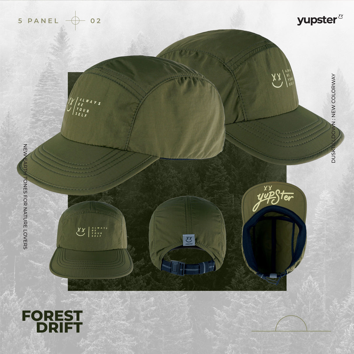 YUPSTER DUCKBILL CAP 5 PANELS - DTD 24 COLLECTION