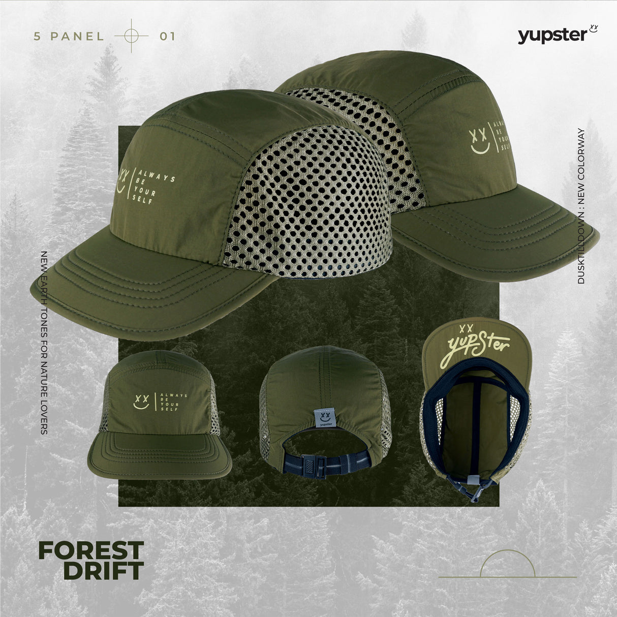YUPSTER DUCKBILL CAP 5 PANELS - DTD 24 COLLECTION