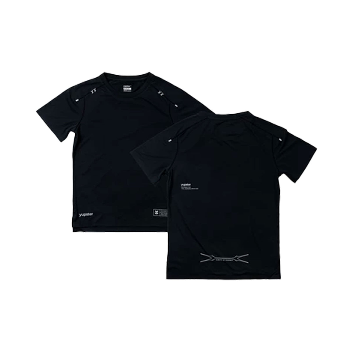 YUPSTER UNISEX RUNNING T-SHIRT - NIGHTFLASH COLLECTION