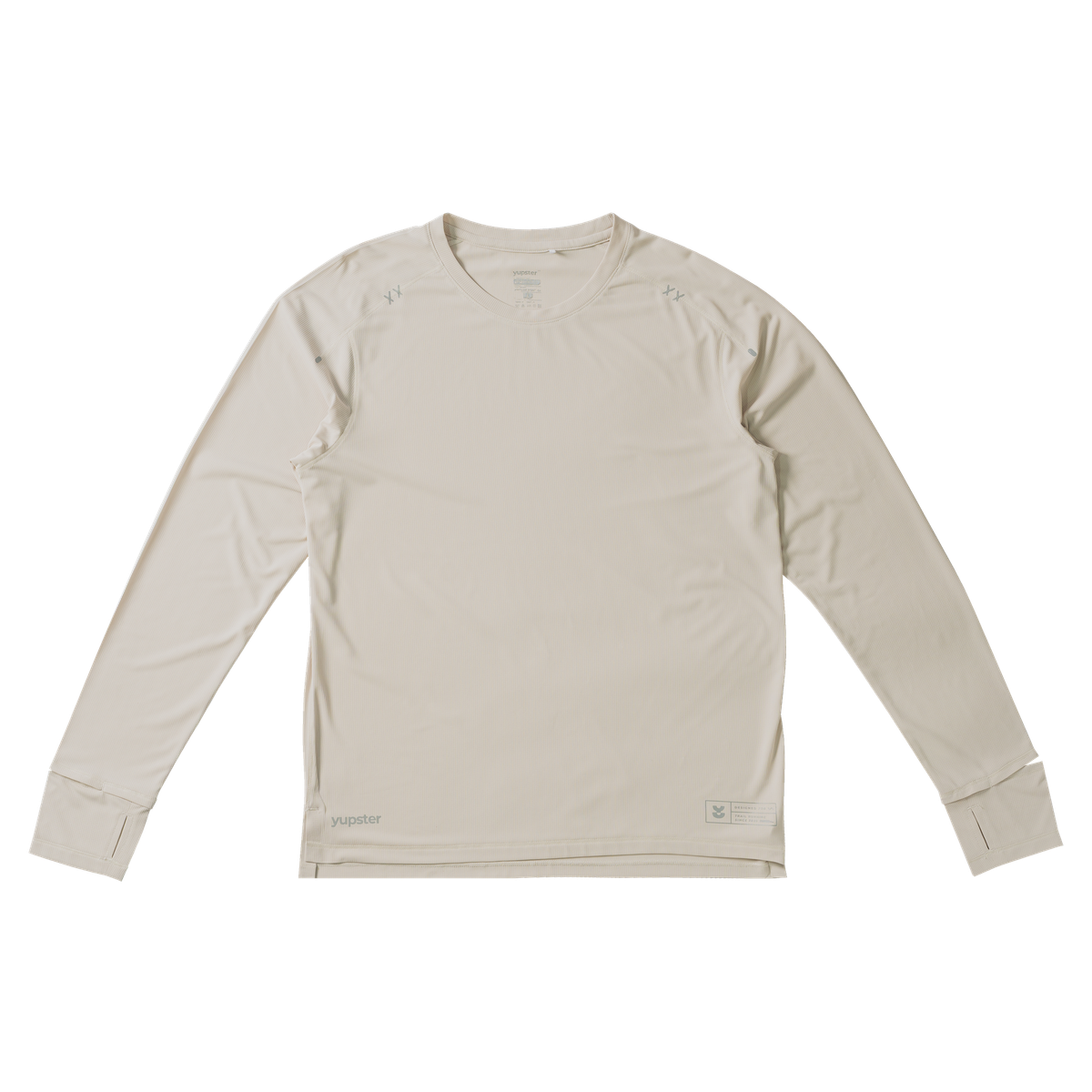 YUPSTER UNISEX RUNNING LONG SLEEVES T-SHIRT - NIGHTFLASH COLLECTION
