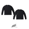 YUPSTER UNISEX RUNNING LONG SLEEVES T-SHIRT - NIGHTFLASH COLLECTION