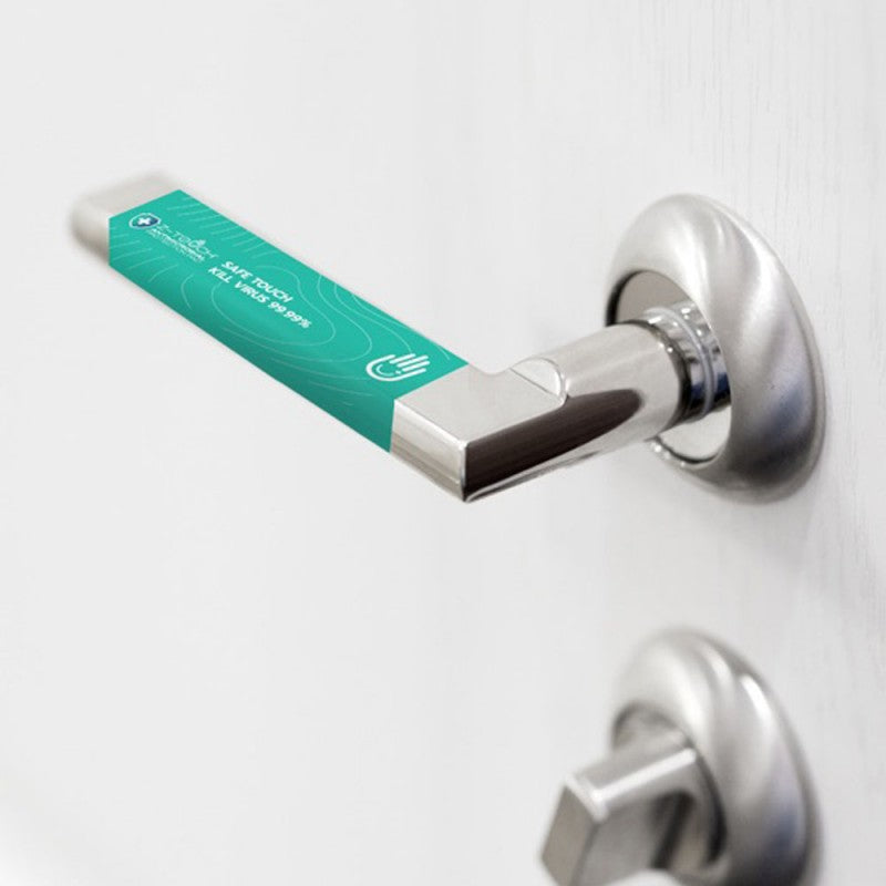 Z-Touch Door Lever Handle Antimicrobial Pad